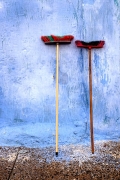 two brooms